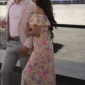 TOPSHOP collection Floral Maxi Dress XS